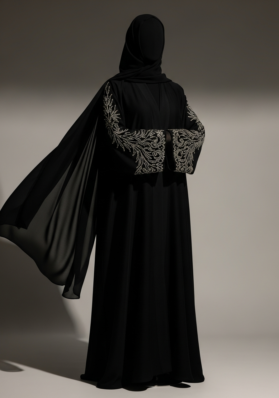 Ivory Atelier Abaya